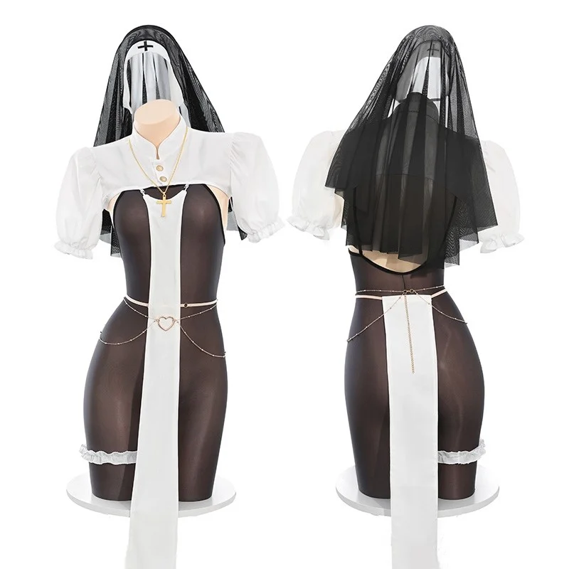 暗夜精灵的魅惑之选🖤STELLA高品性感修女服套装