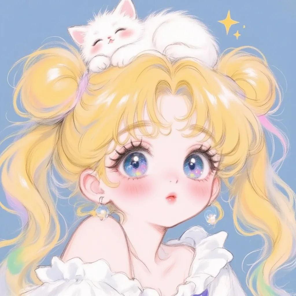 ⭐女生头像｜可可爱爱没有脑袋~