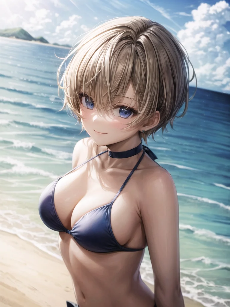 beach and bikini