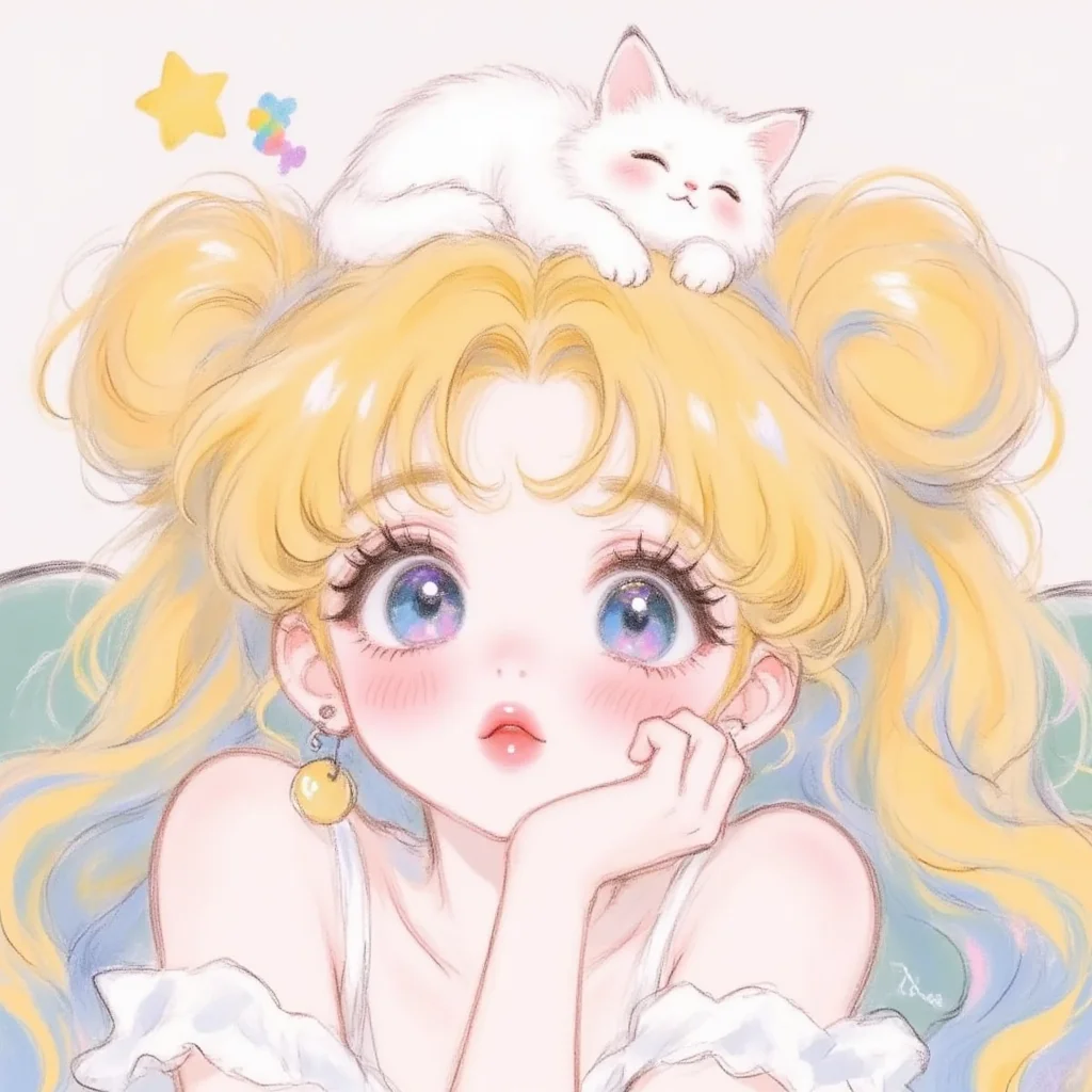 ⭐女生头像｜可可爱爱没有脑袋~