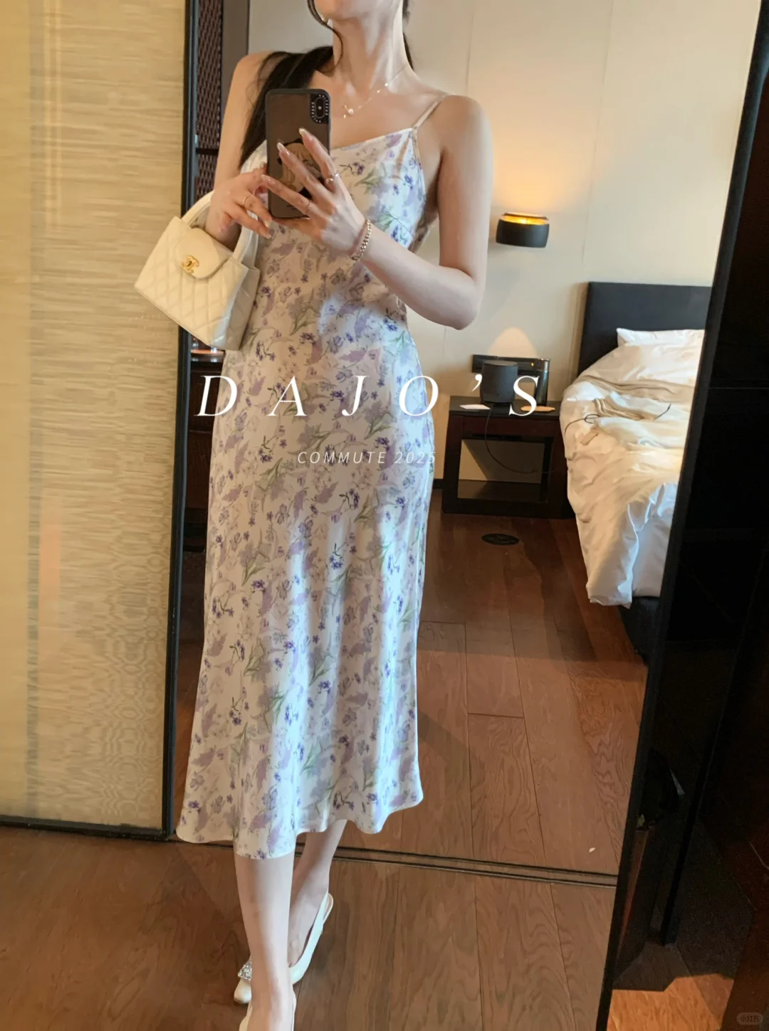早春新品✨清冷尤物氛围感 斜裁吊带连衣裙