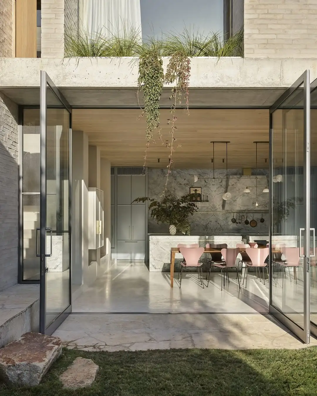 Modern minimalist mansion