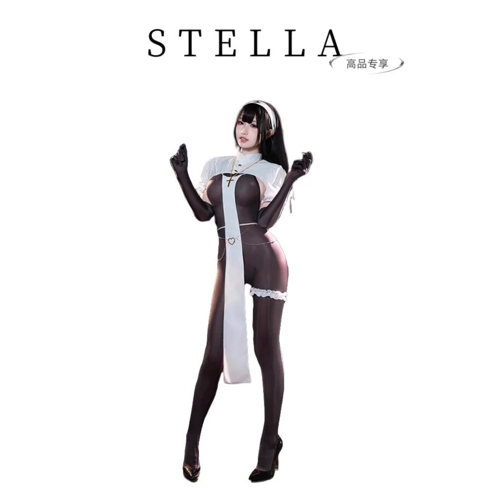 暗夜精灵的魅惑之选🖤STELLA高品性感修女服套装