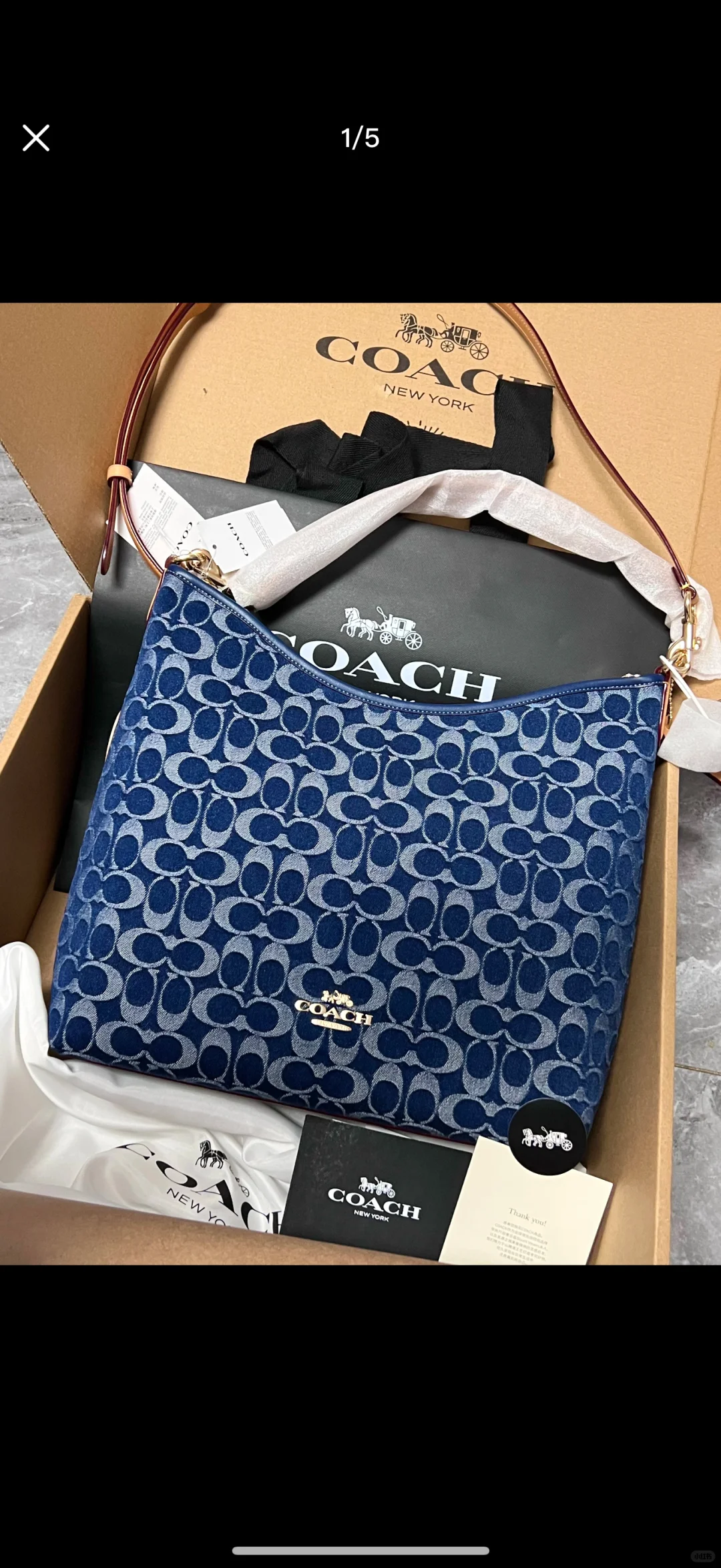 求购 coach 丹宁36 想要专柜的 不想要奥莱