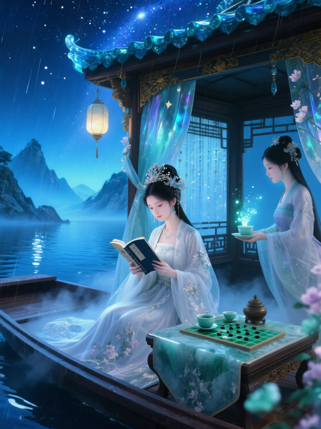 穿越到仙界…你会乘坐哪个画舫出行？