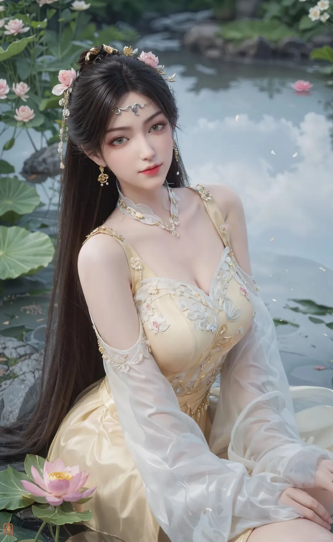 诛仙金瓶儿泳装