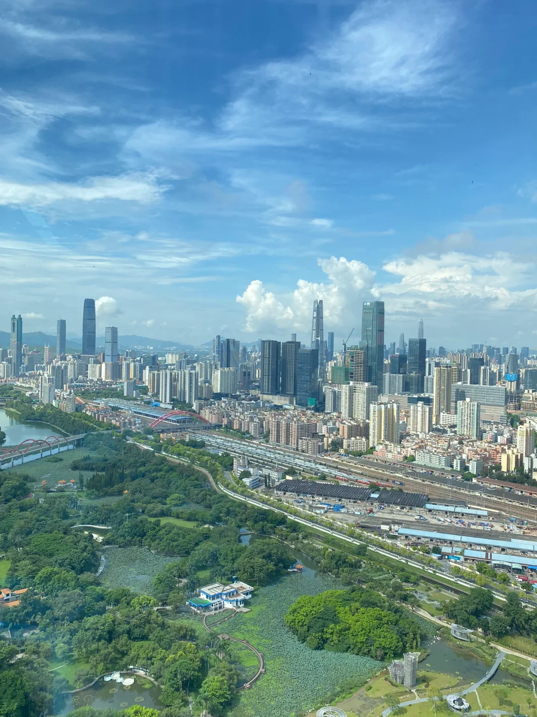 周天上班窗外的风景~