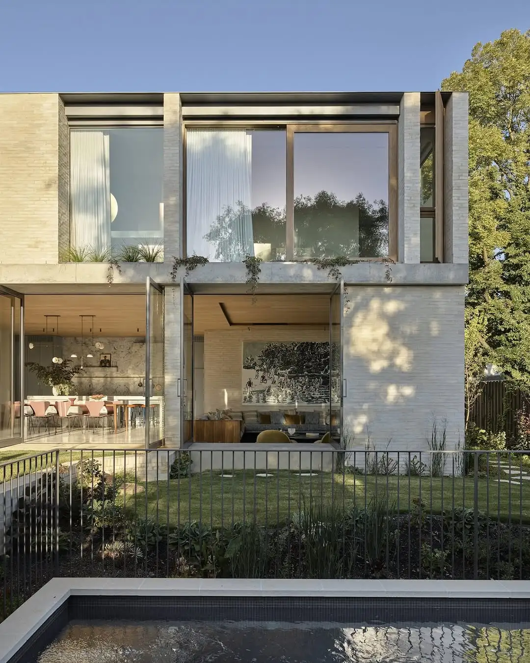 Modern minimalist mansion