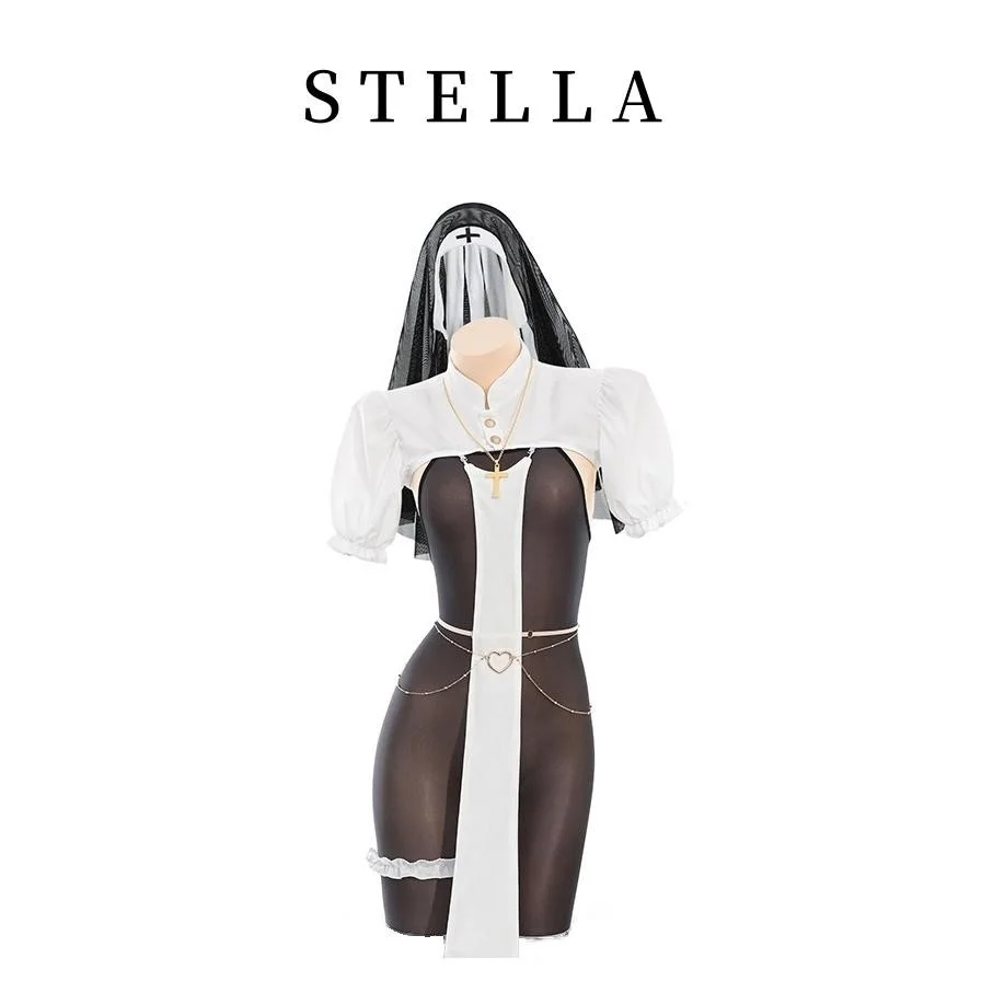 暗夜精灵的魅惑之选🖤STELLA高品性感修女服套装