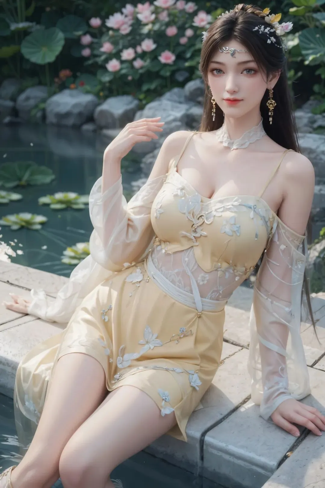 诛仙金瓶儿泳装