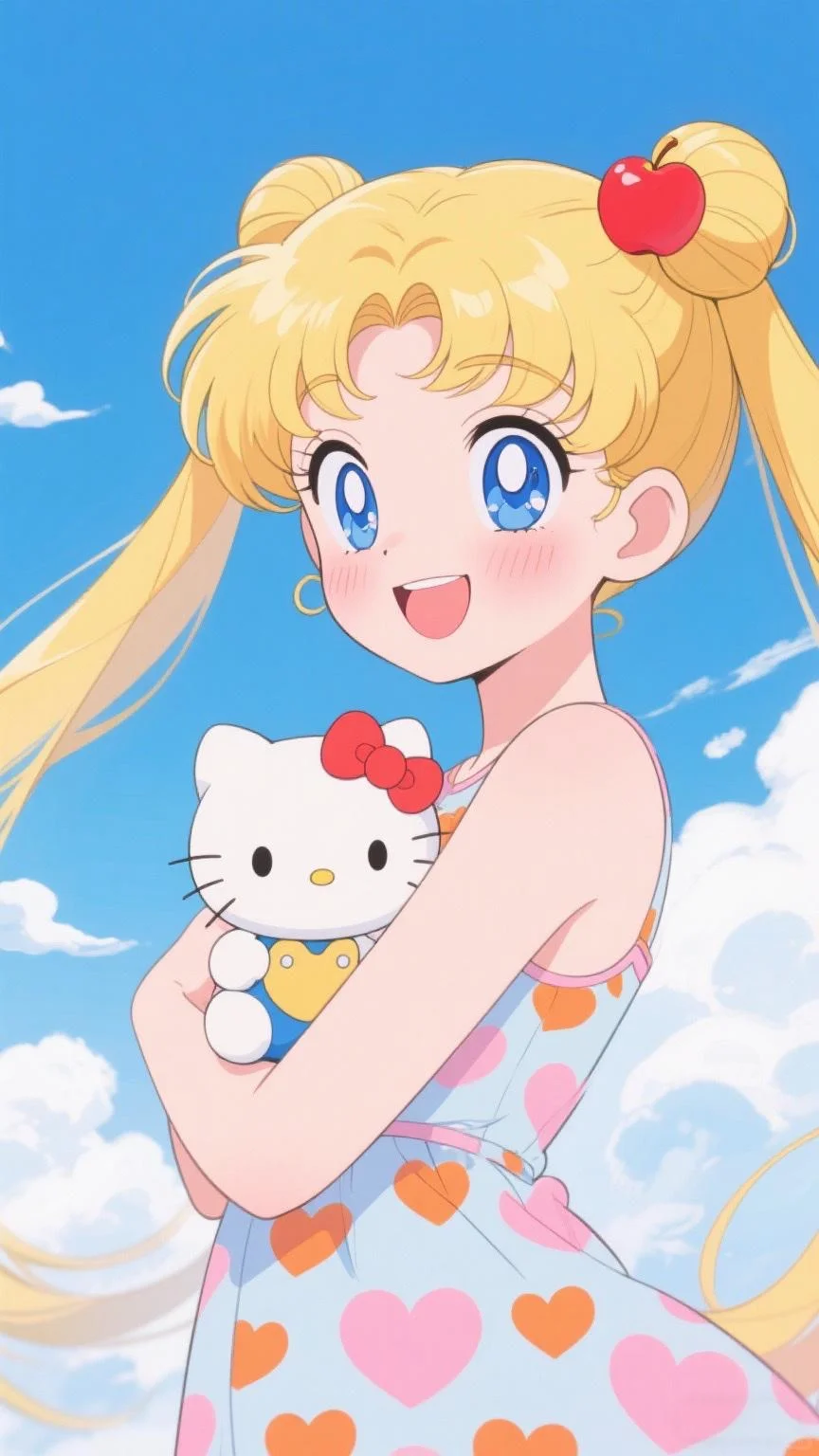 水冰月揽Hello Kitty入怀，可爱风暴席卷！