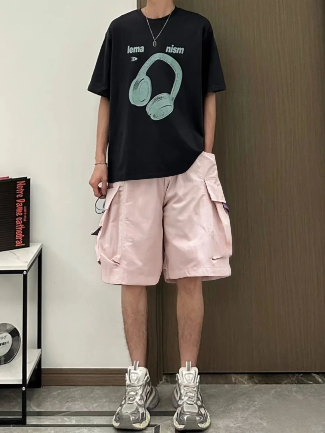 夏日多巴胺！中性风骚粉短裤太绝了💖
