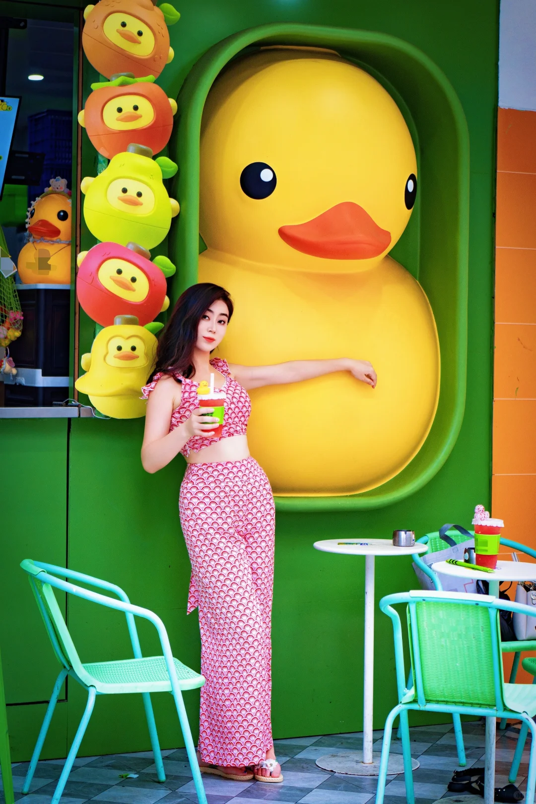 夏日多巴胺｜今天是喝冰茶的快乐女孩🥤