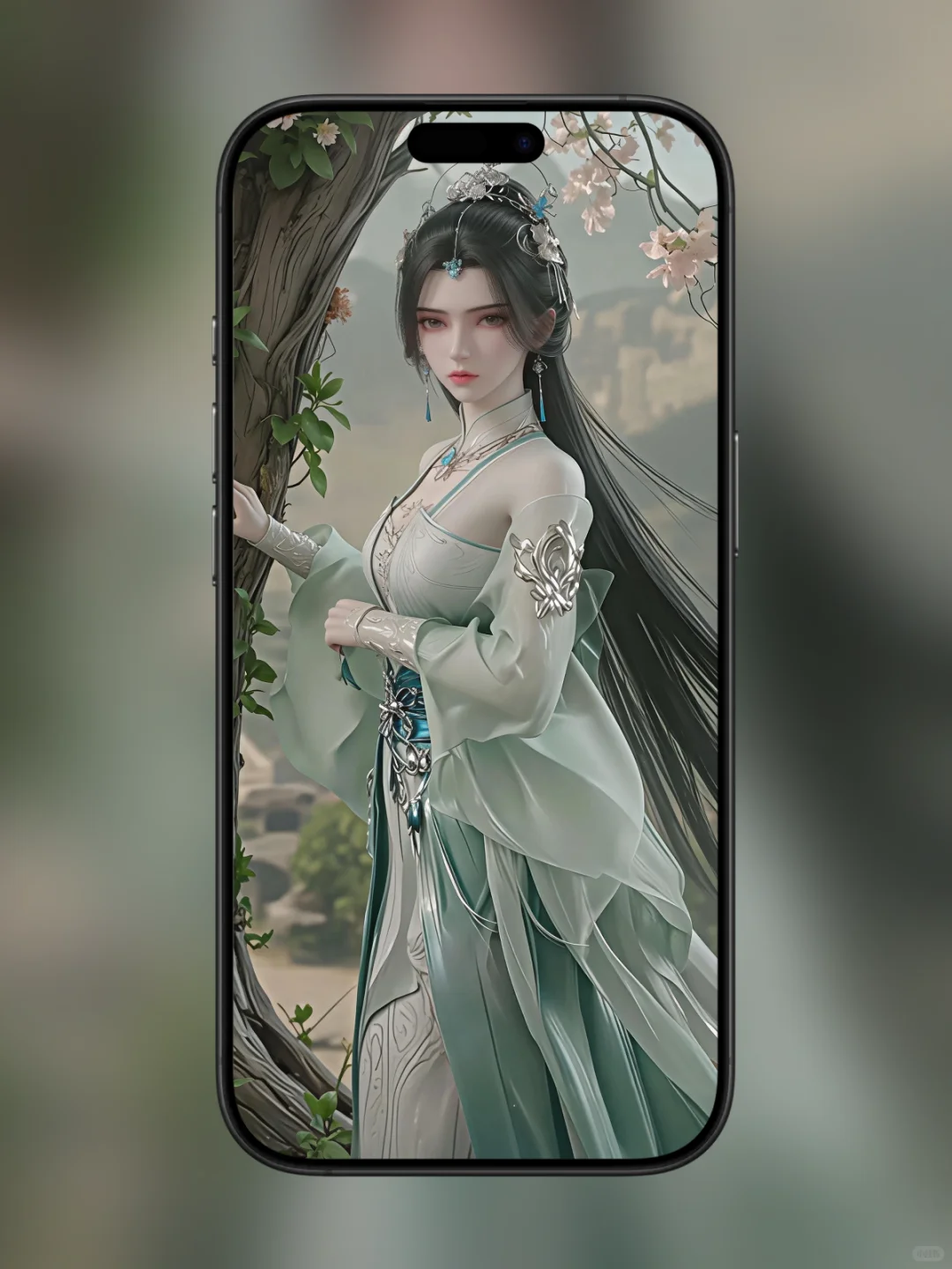 仙逆李慕婉国漫女神壁纸，你喜欢吗？