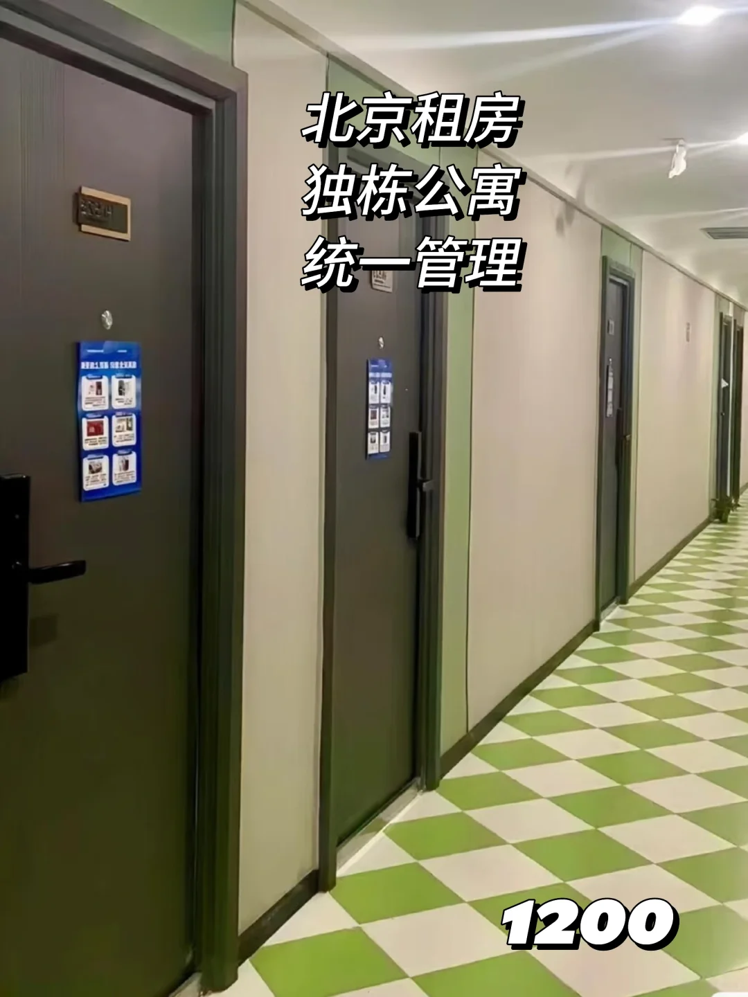 北京租房/独栋公寓 整租一居室 1200