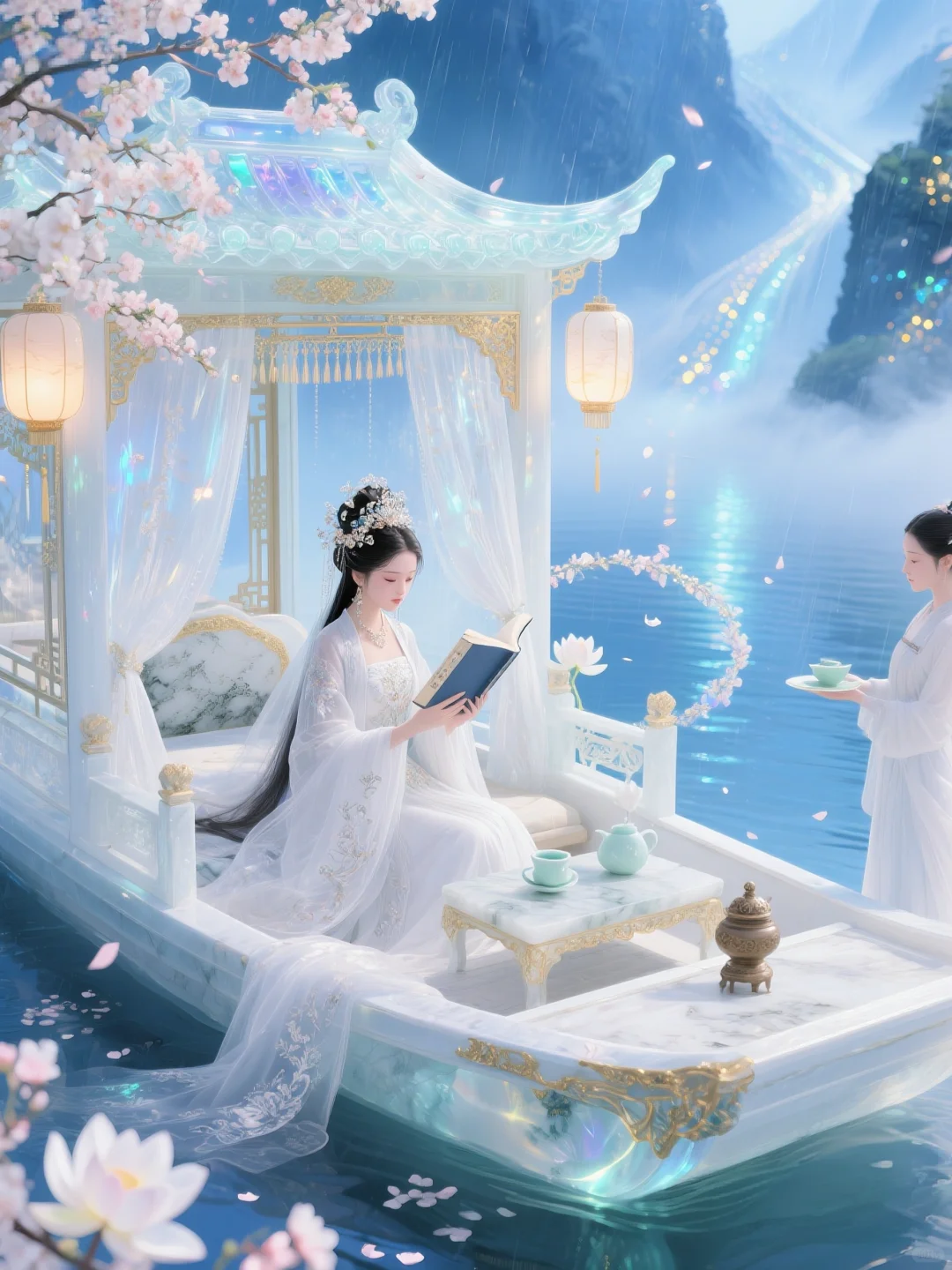 穿越到仙界…你会乘坐哪个画舫出行？