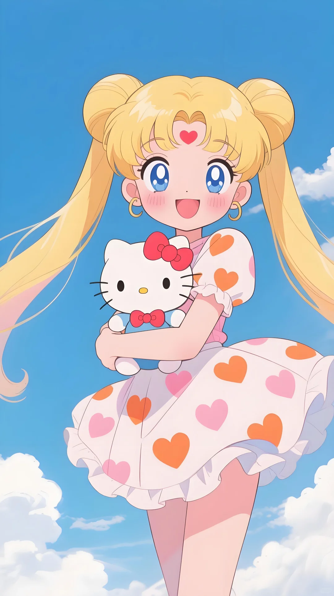 水冰月揽Hello Kitty入怀，可爱风暴席卷！