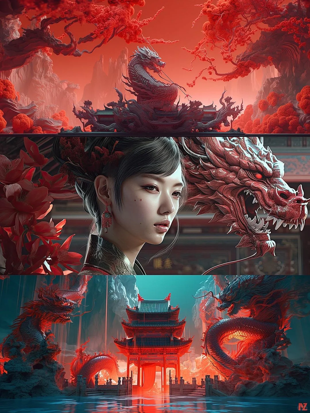 Ai 国漫绘画