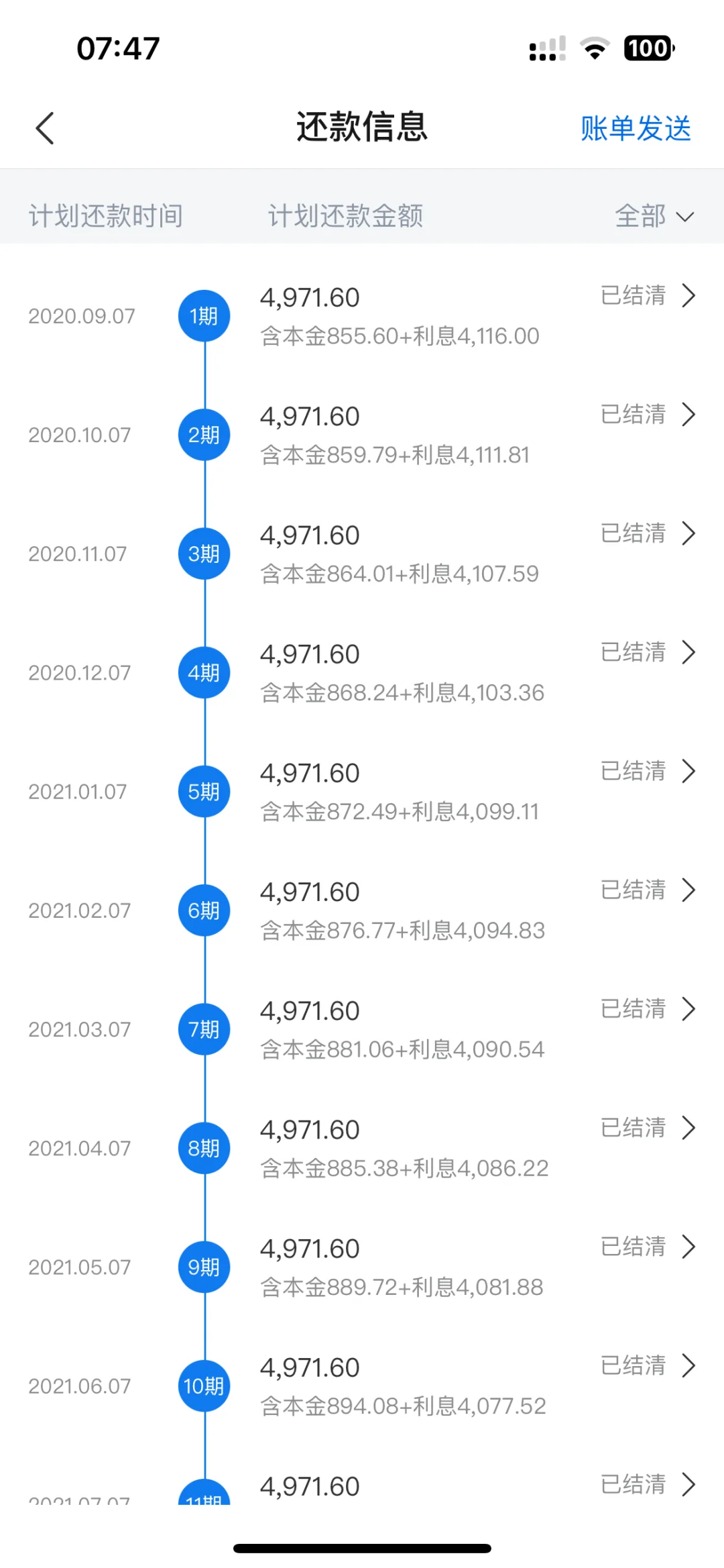 大家申请房贷时一定要关注下每月利息呀