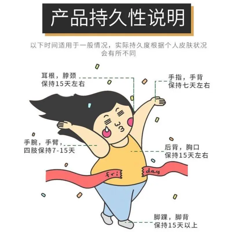妖娆玫瑰纹身贴｜辣妹必备高级感爆棚🌹