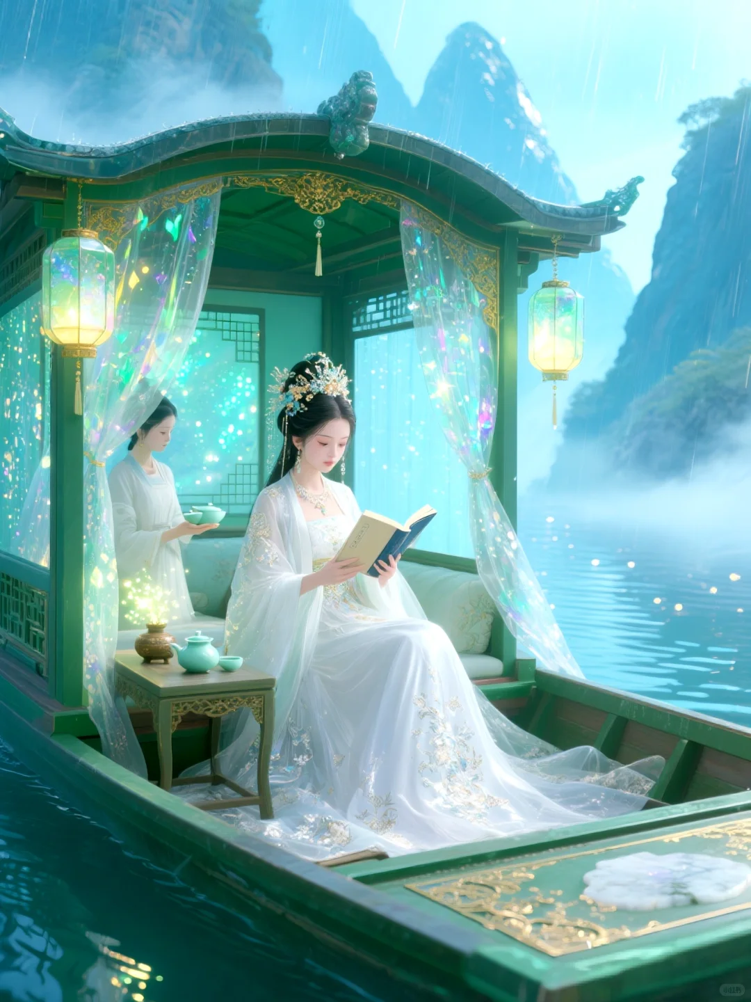 穿越到仙界…你会乘坐哪个画舫出行？