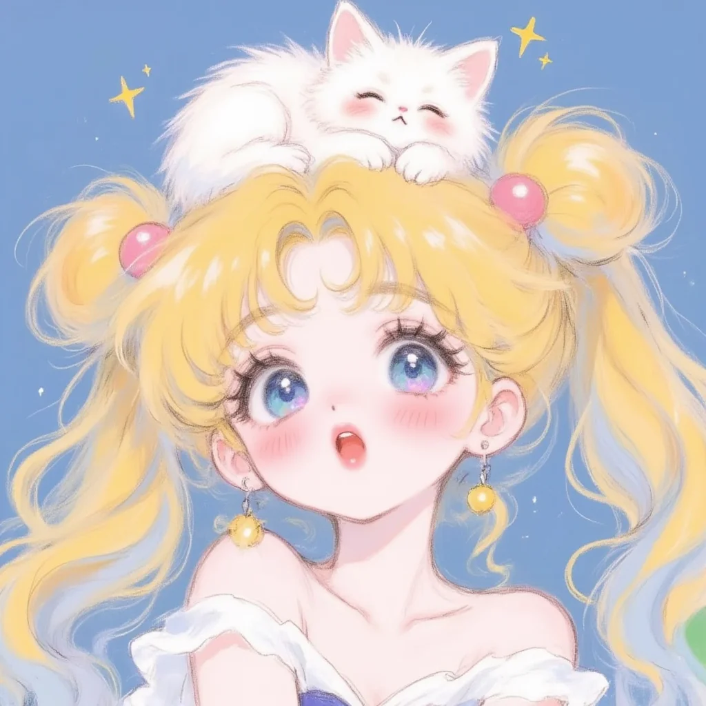 ⭐女生头像｜可可爱爱没有脑袋~