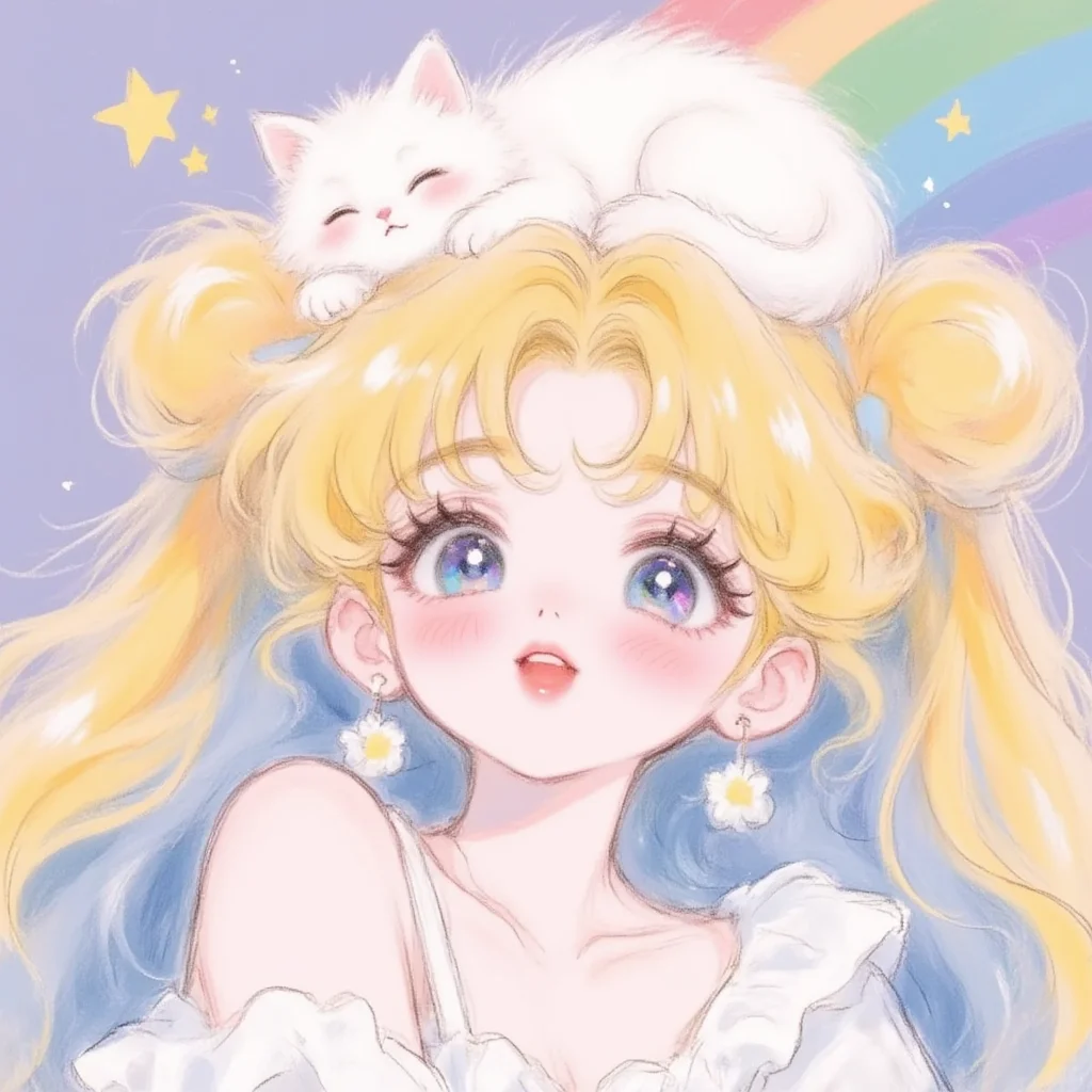 ⭐女生头像｜可可爱爱没有脑袋~
