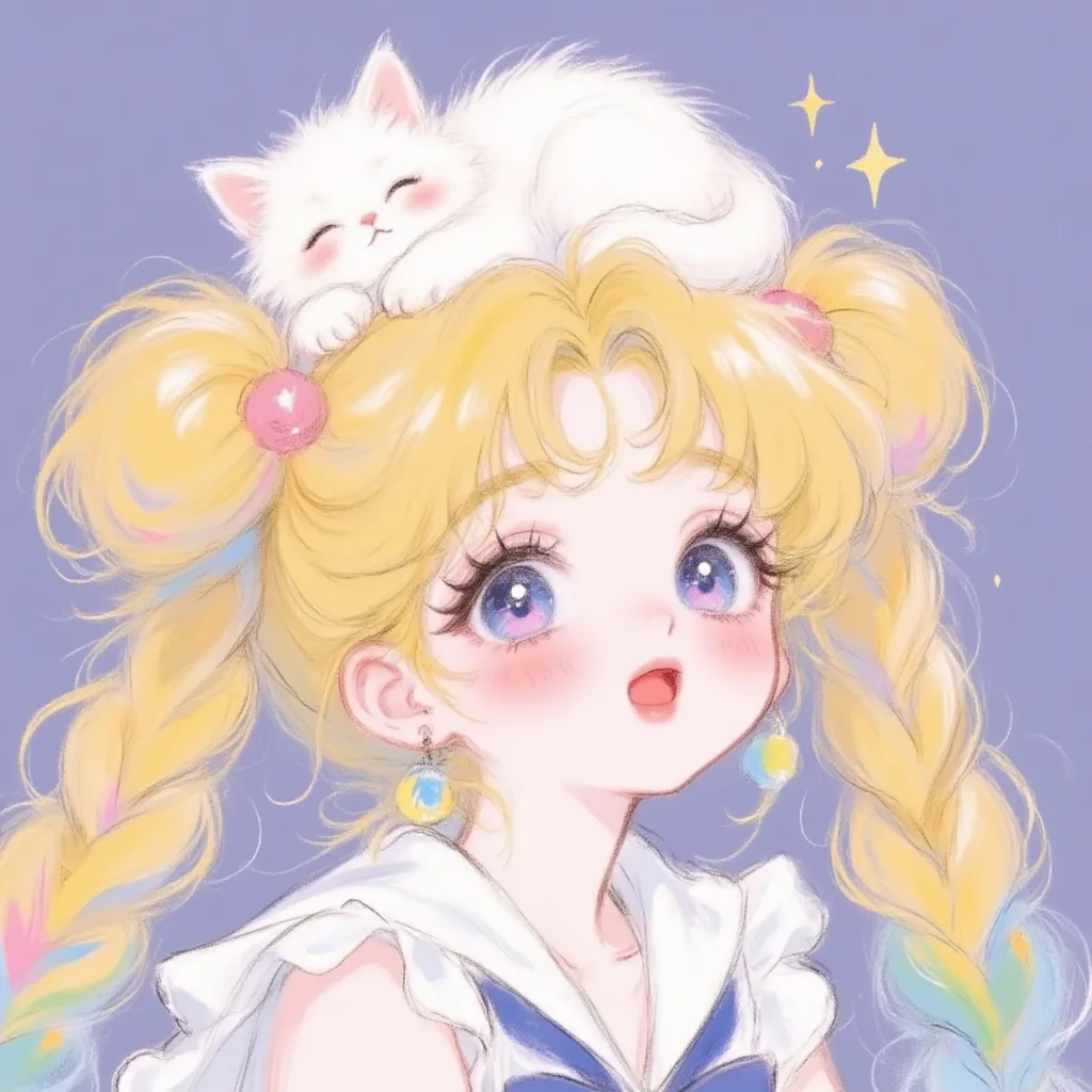 ⭐女生头像｜可可爱爱没有脑袋~