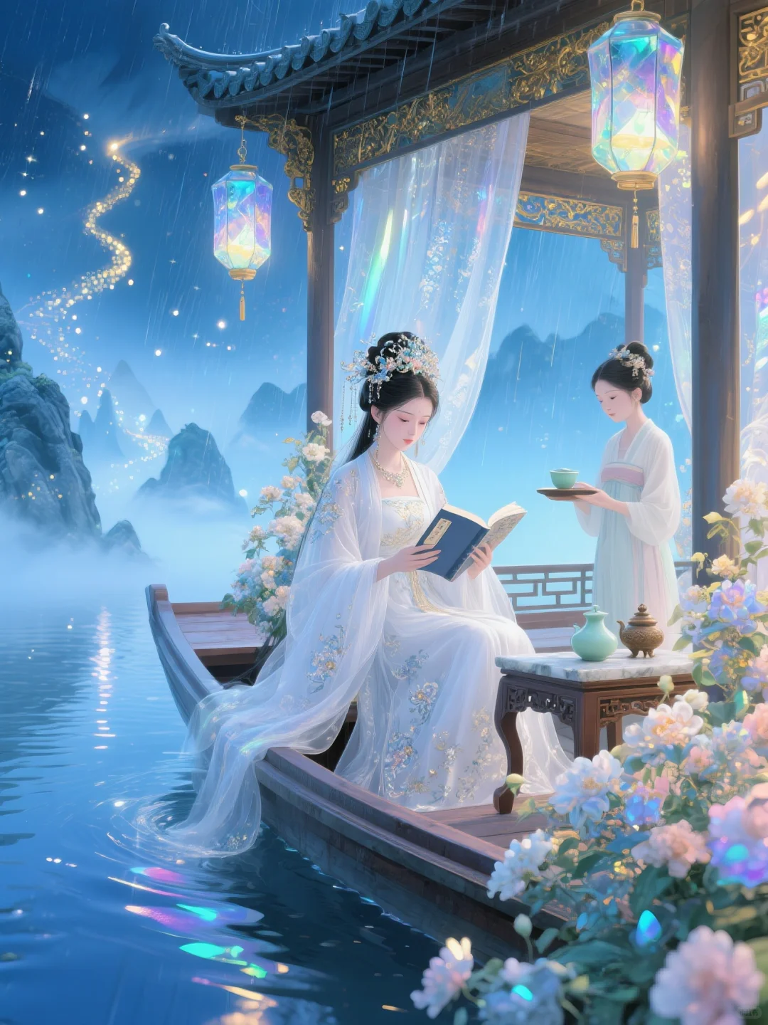 穿越到仙界…你会乘坐哪个画舫出行？