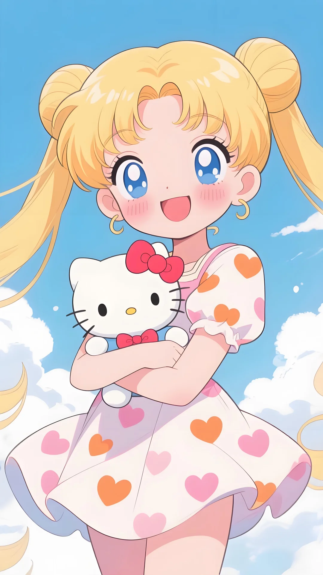水冰月揽Hello Kitty入怀，可爱风暴席卷！