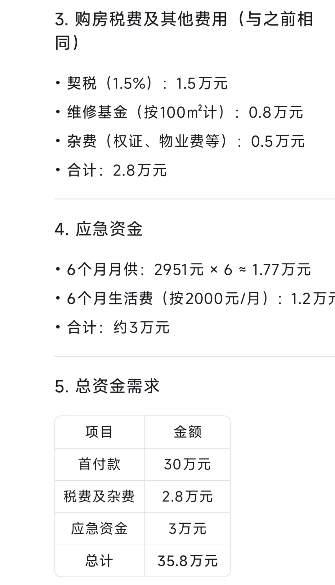 在长沙买一套一百万的房子需要准备多少钱？