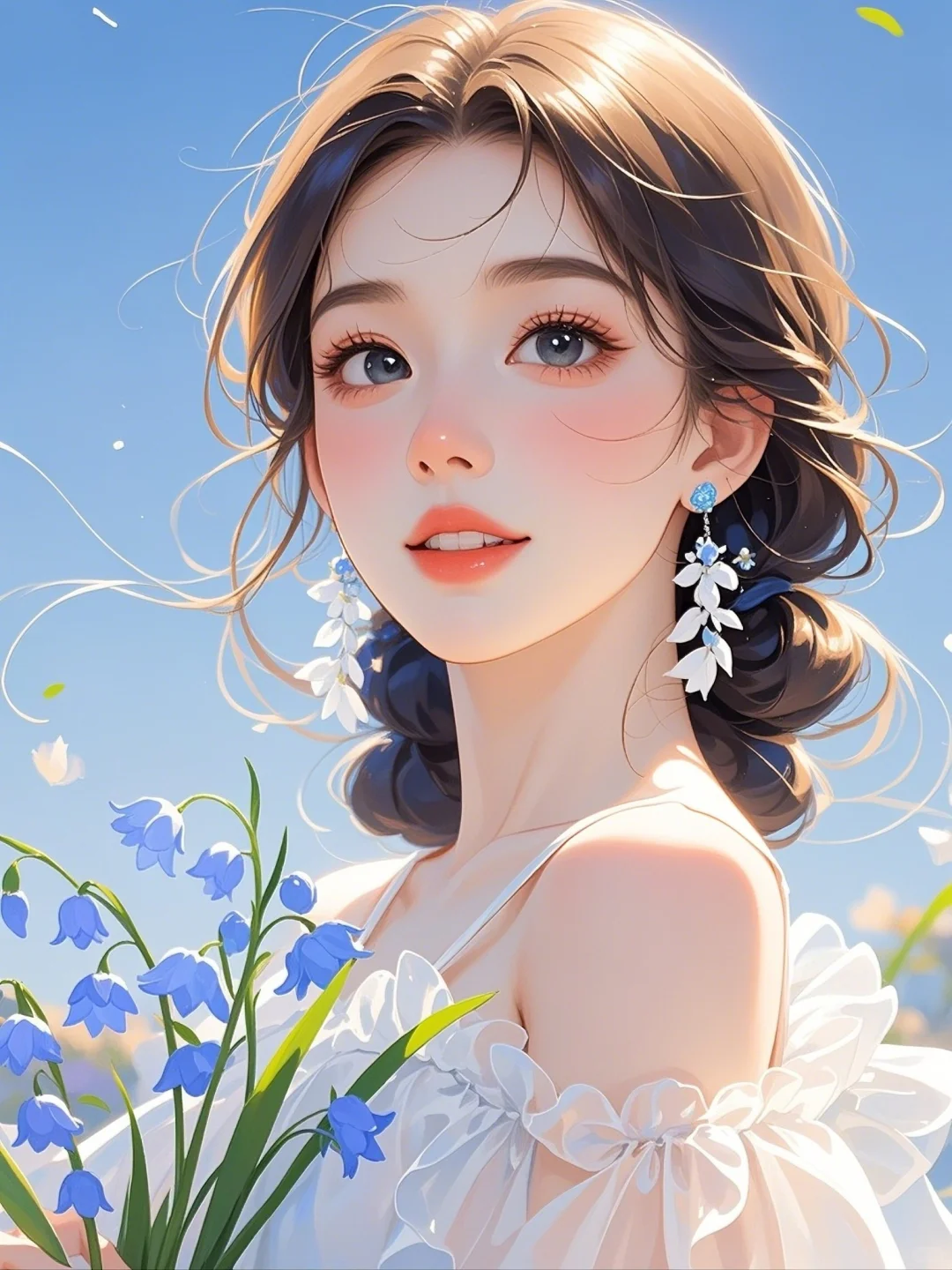 治愈插画/浪漫夏日氛围