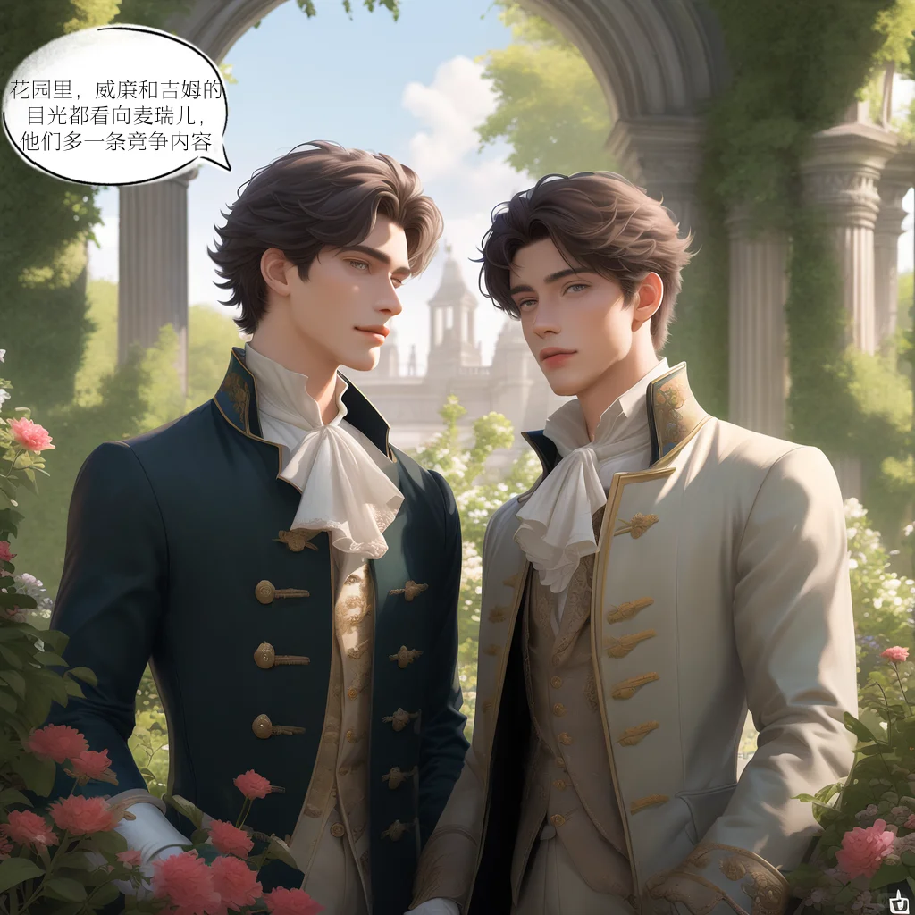 #文心一格AI绘画 #AI国漫《纯洁爱情》第2话