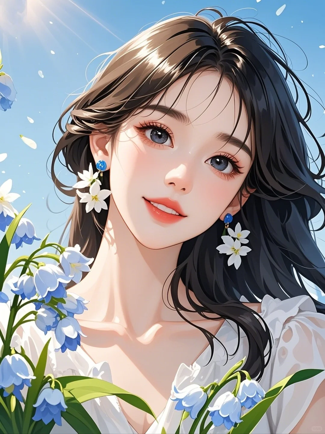 治愈插画/浪漫夏日氛围