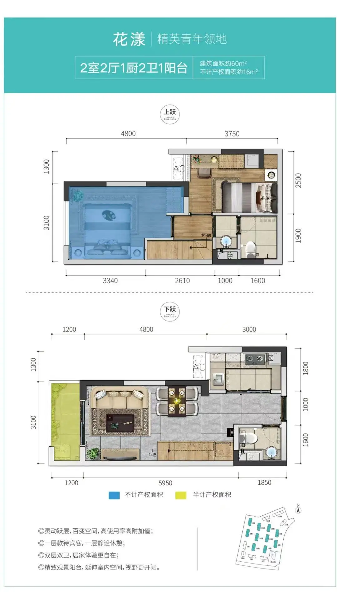 房东自卖昆明呈贡房屋出售 LOFT住宅民水民