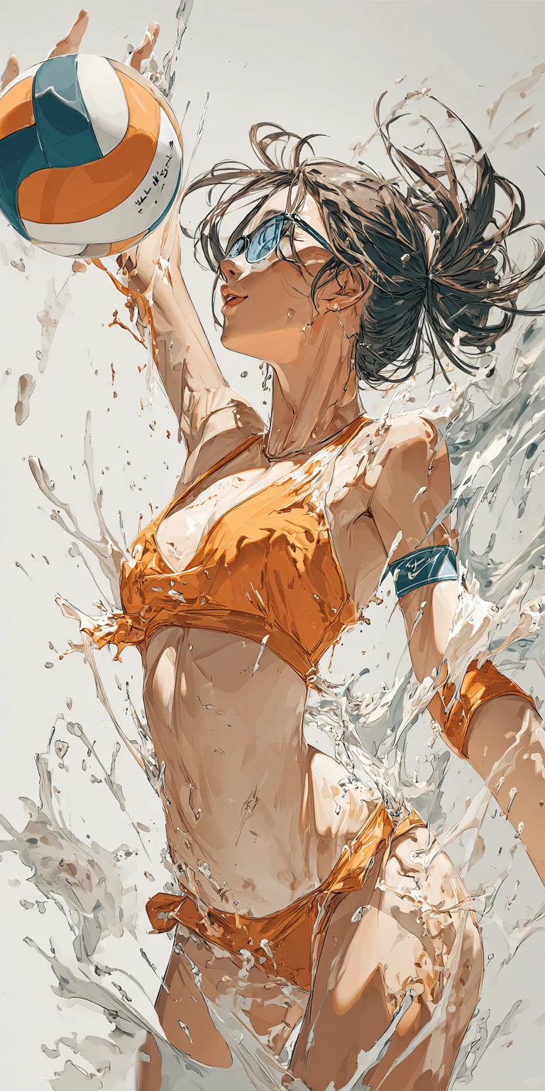 沙滩排球~
