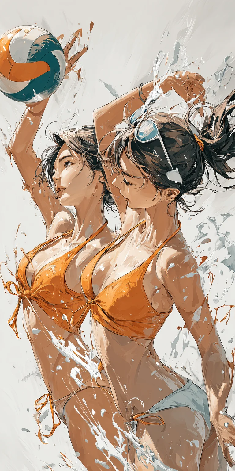 沙滩排球~