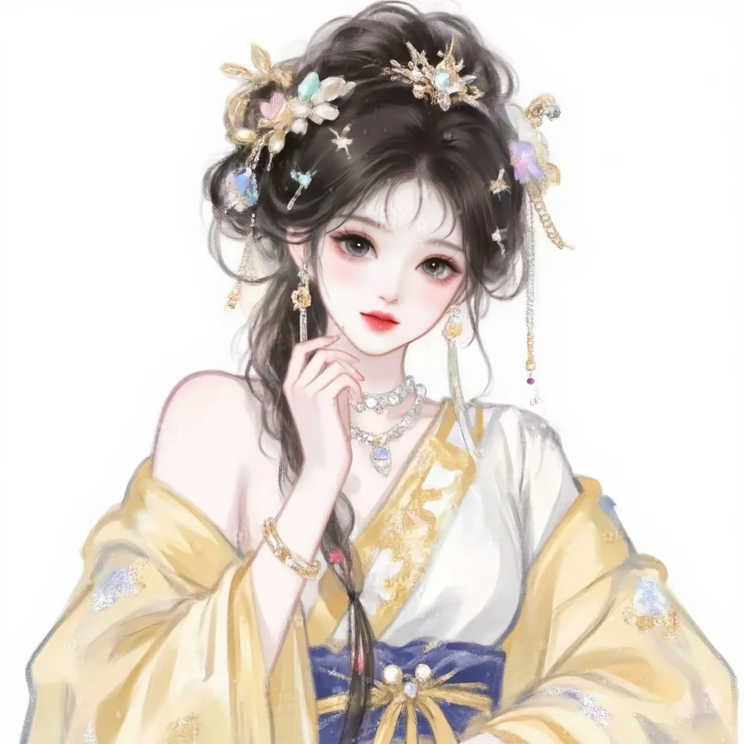 唯美、古风女头