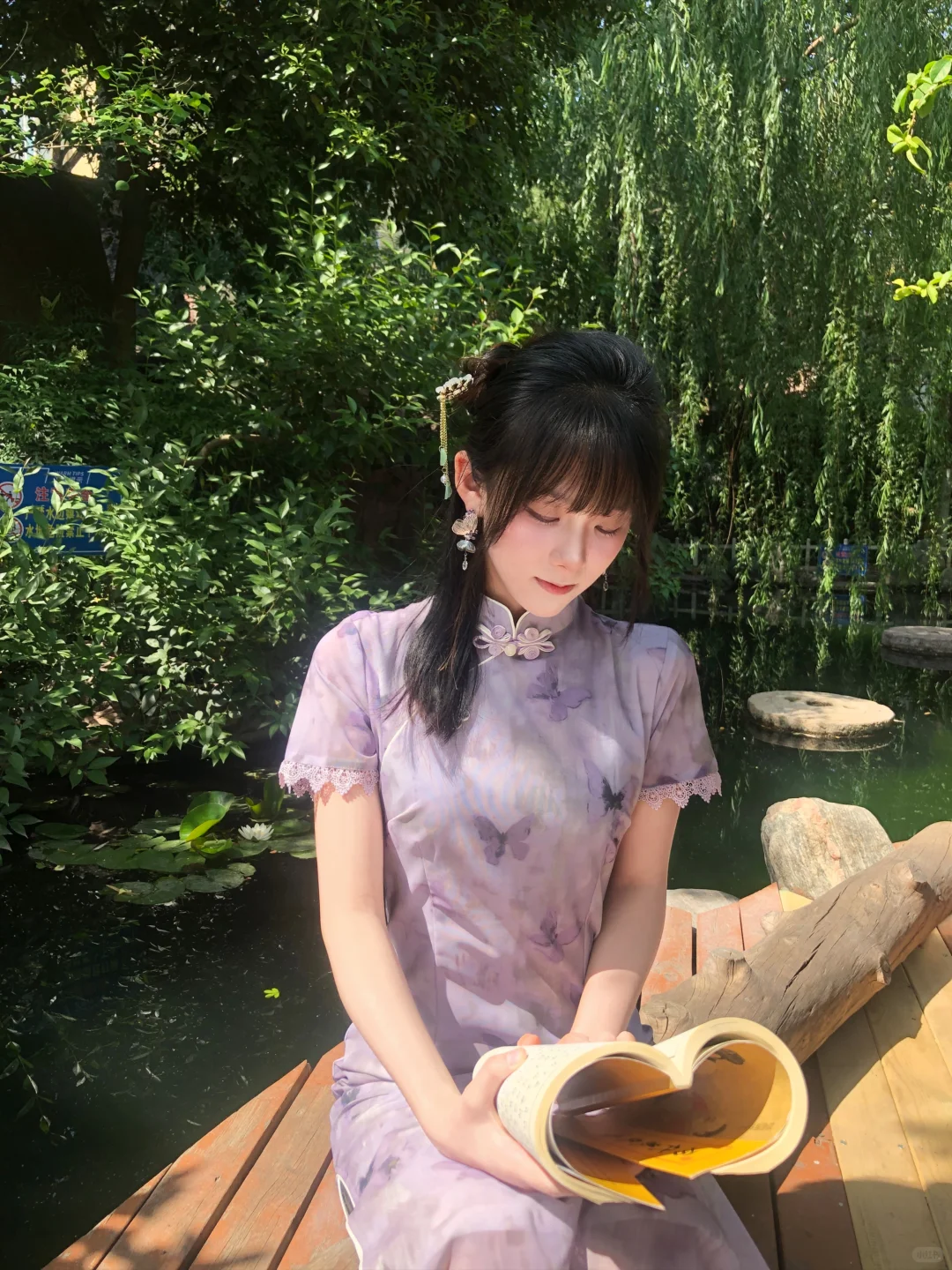 不愧是旗袍🦋～