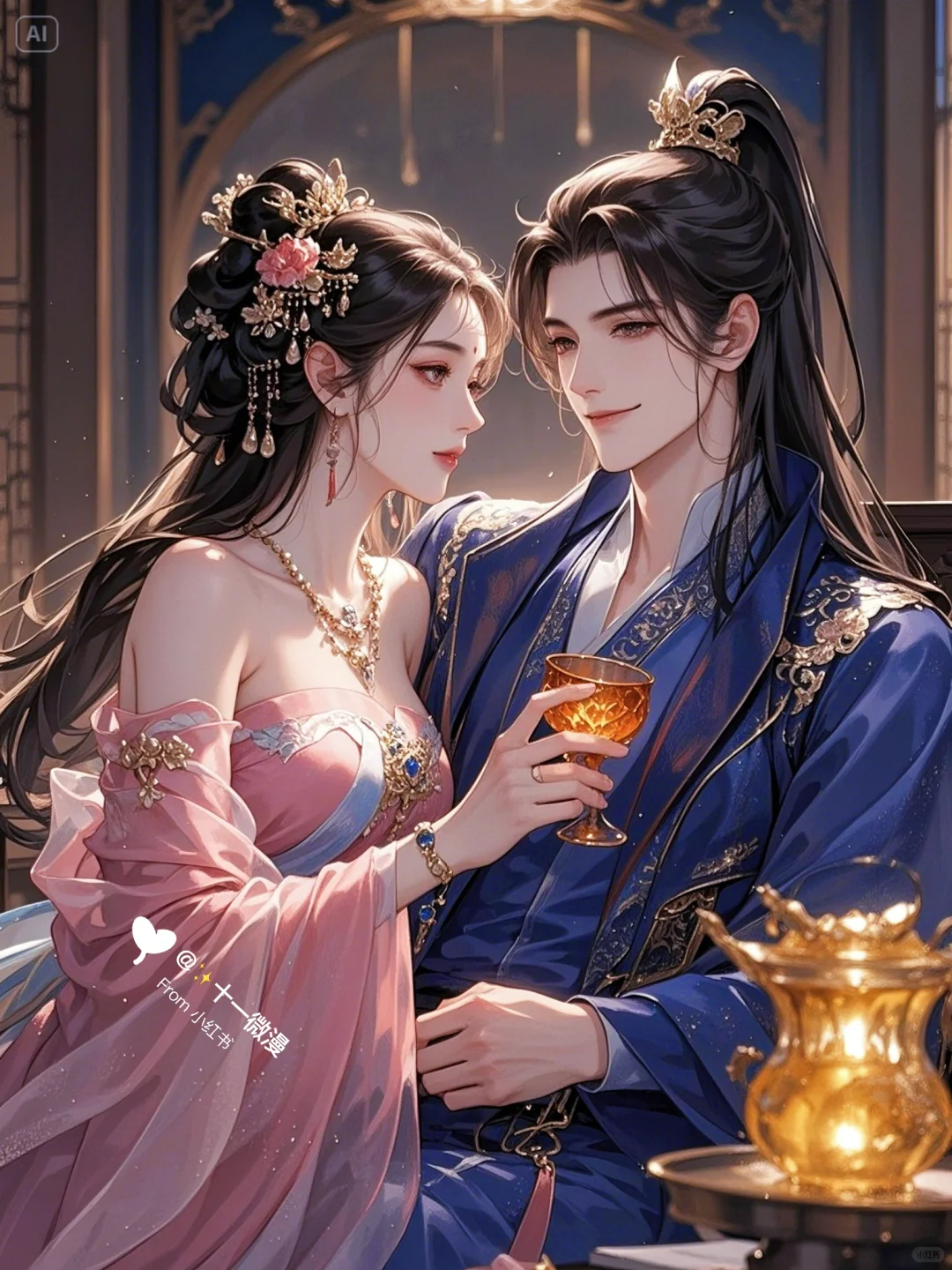 公子，此酒醇厚，可解千愁，何不共饮一杯？