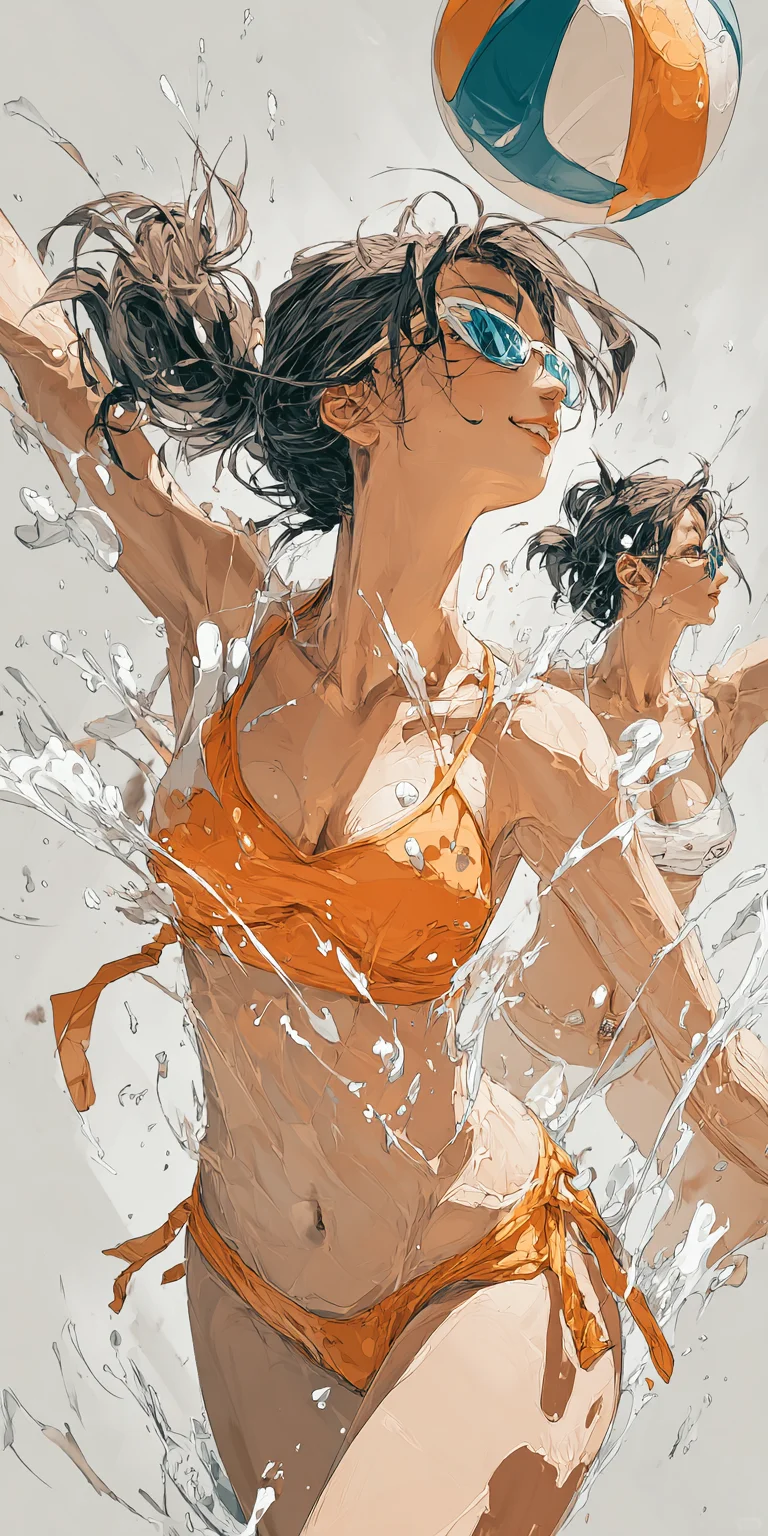 沙滩排球~