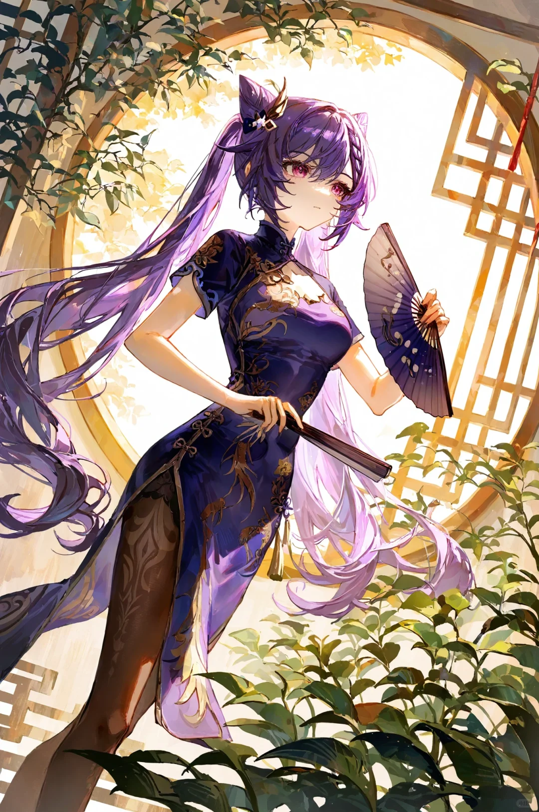 原神｜胡桃 香菱 刻晴 云堇｜旗袍｜壁纸