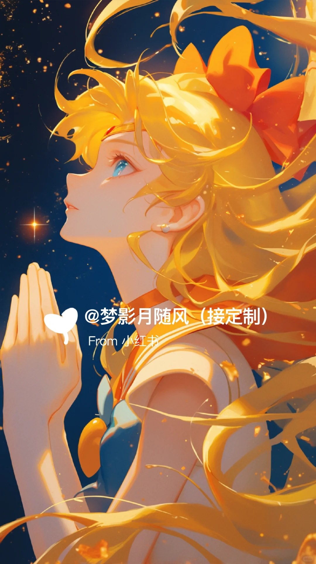 夜空下的祝福1💓美少女战士手机壁纸