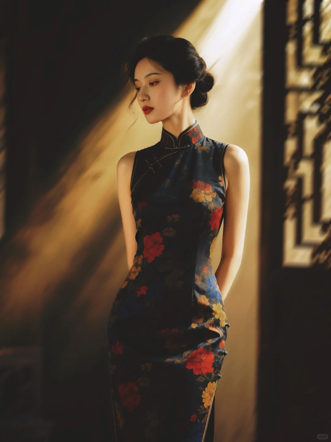 暗香浮动｜光影间游走的复古旗袍