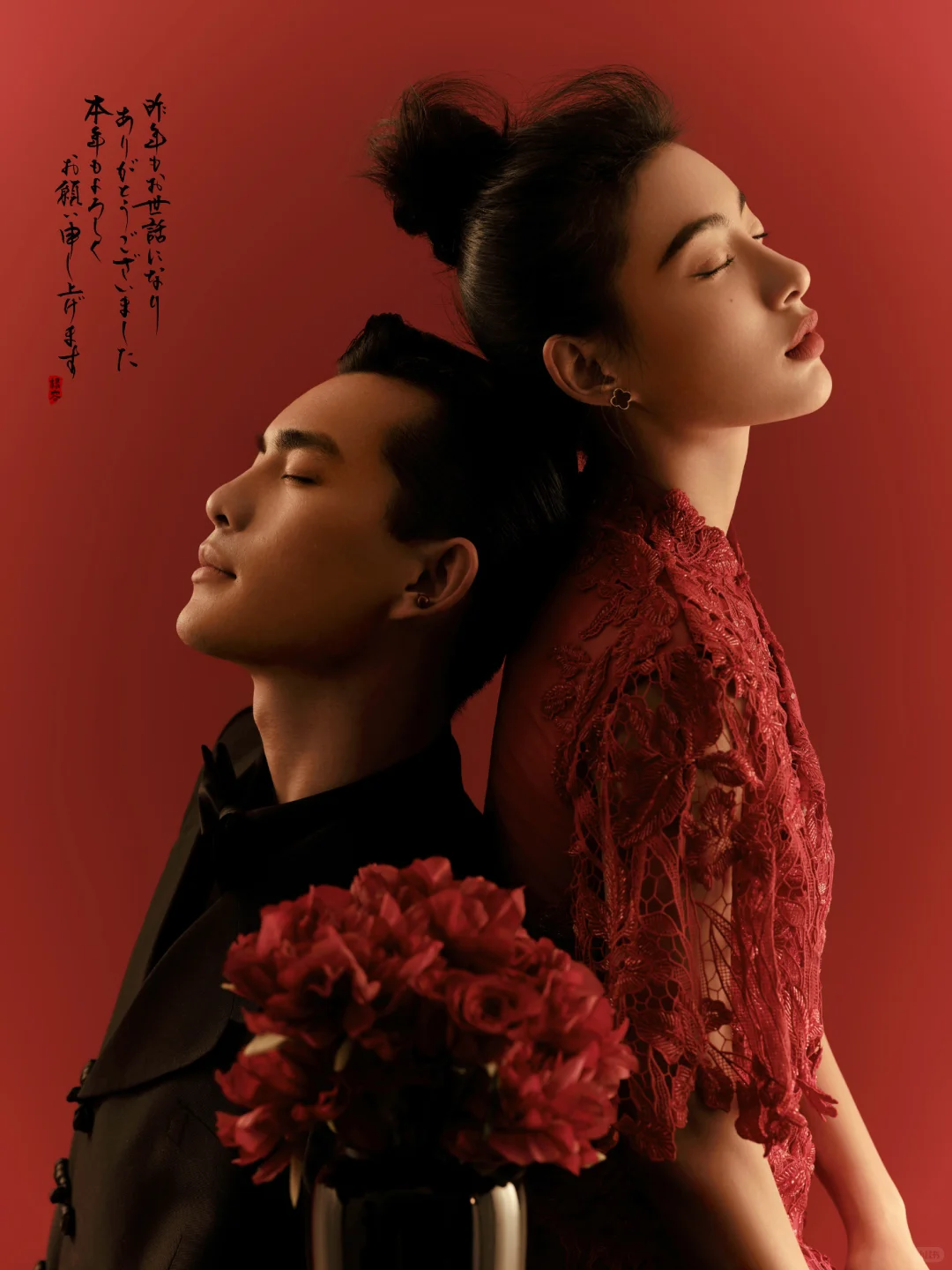 是更适合中国新娘体质的旗袍婚纱照！！！