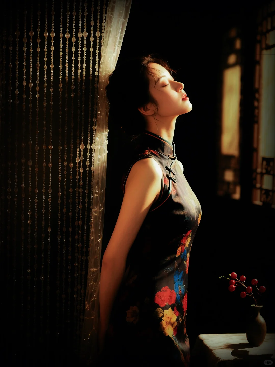 暗香浮动｜光影间游走的复古旗袍