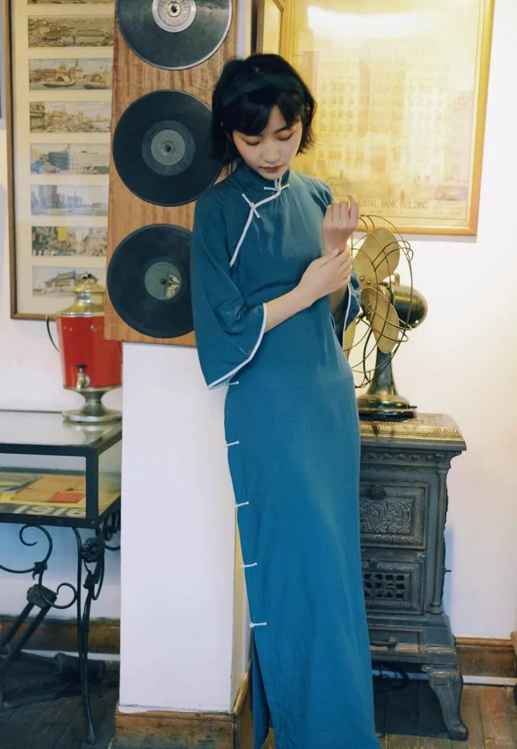 果然还是古法旗袍最好看了💗💗