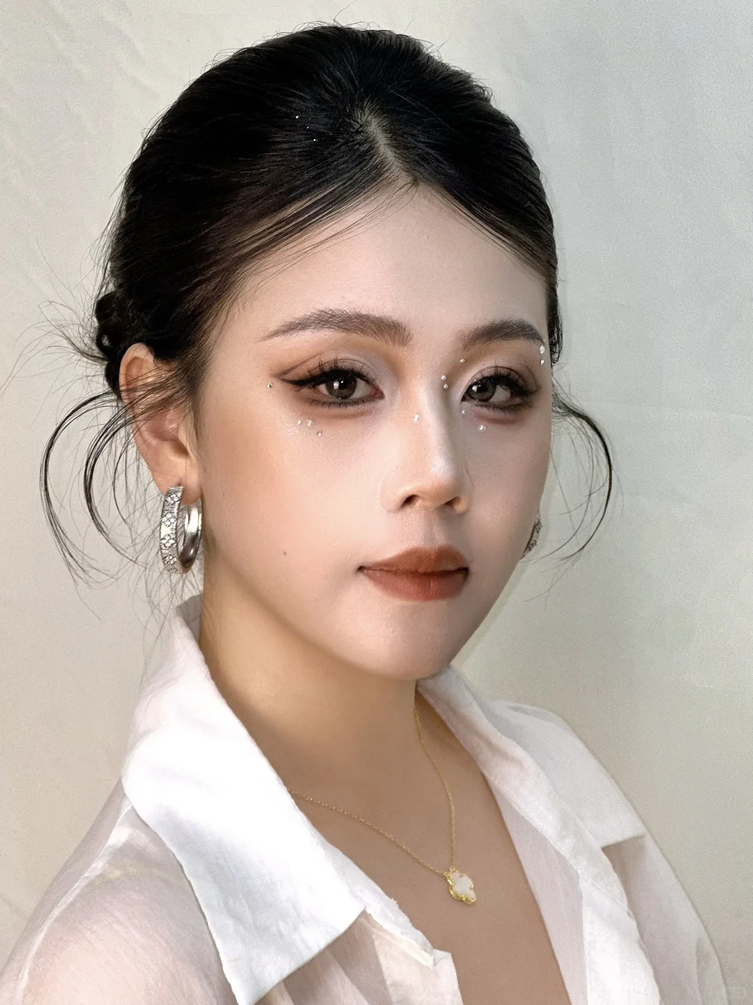 妥妥的女神范儿