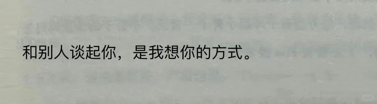“老天奶！好喜欢这句呐”😭