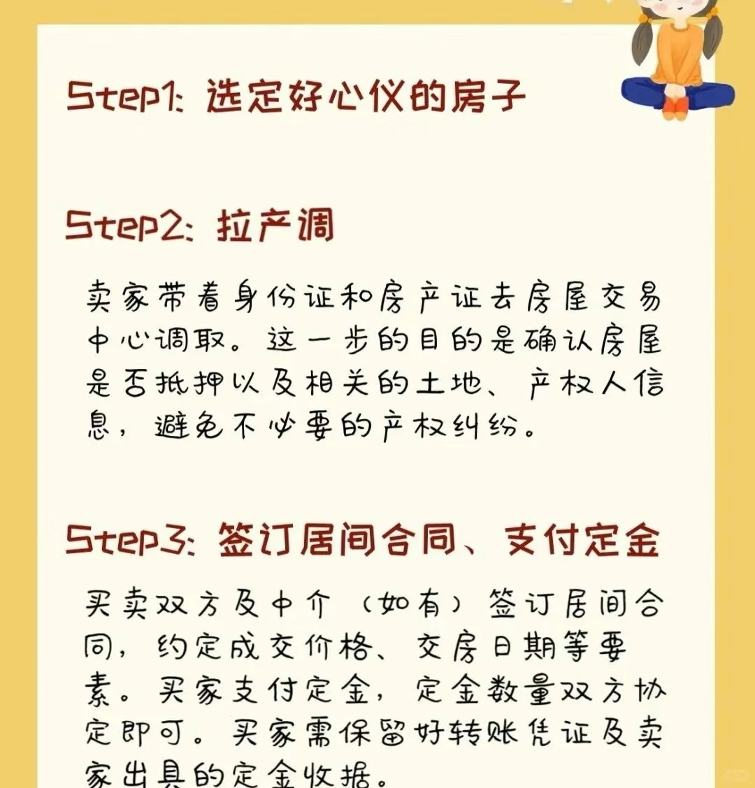 二手房交易复杂，这个图可以帮到你
